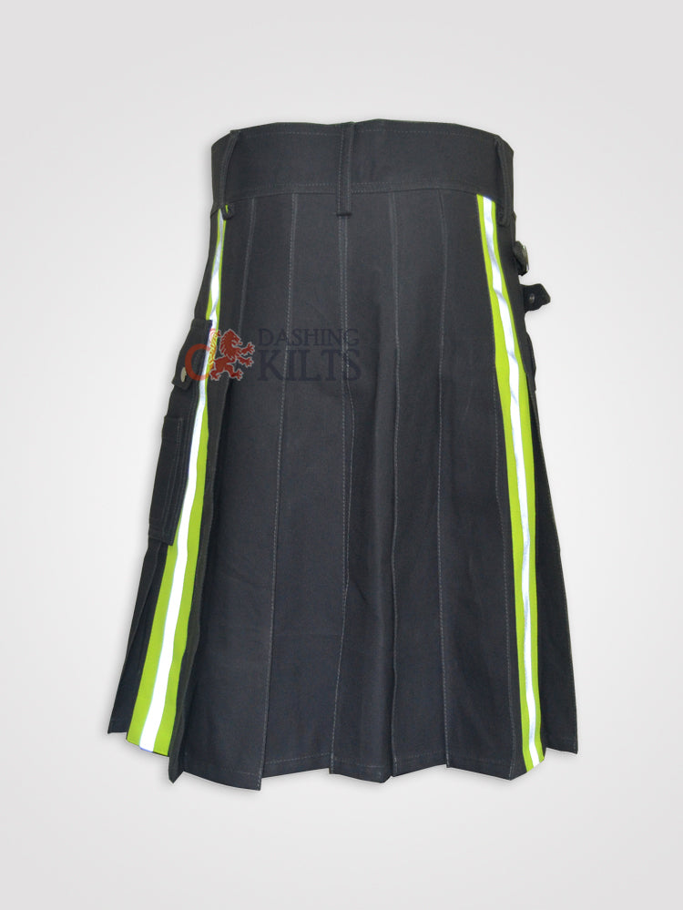 Dashing Gray Fireman Kilt