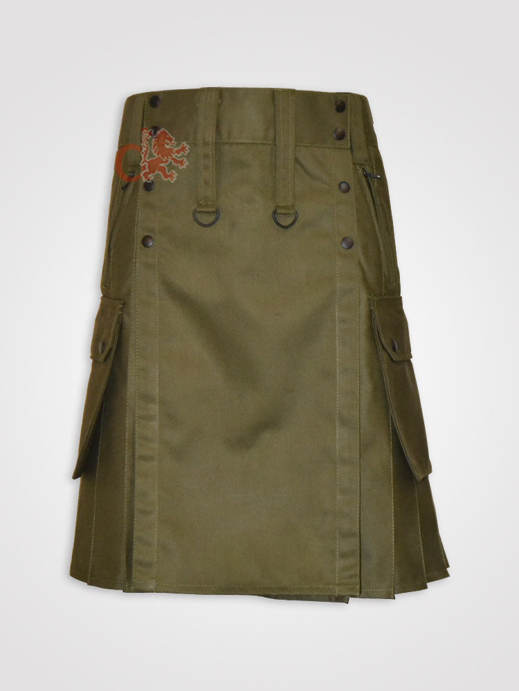 Detachable Apron Mocker kilt