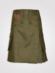 Detachable Apron Mocker kilt