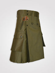 Detachable Apron Mocker kilt