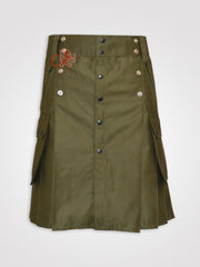 Detachable Apron Mocker kilt