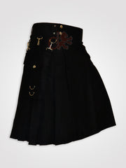 Detachable Pockets Utility Kilt