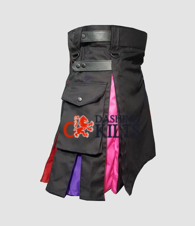 Rainbow Pride Hybrid Dashing Kilt